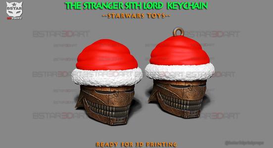 The Stranger Sith Lord keychain - Starwars Decoration