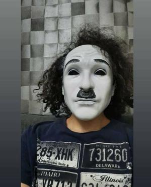 FACE MASK-Charlie-Chaplin