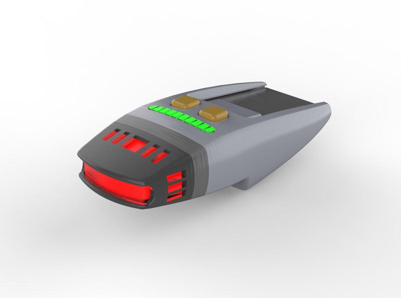 Type 1 Cricket Phaser - Star Trek - Printable 3d model - STL