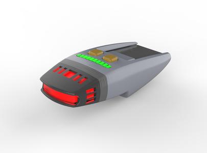 Type 1 Cricket Phaser - Star Trek - Printable 3d model - STL