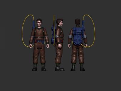 PETER VENKMAN ACTION FIGURE THER REAL GHOSTBUSTERS