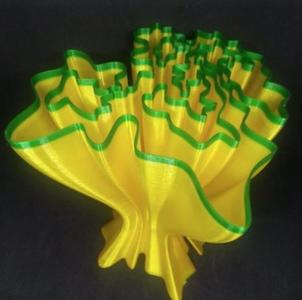 Wavey Coral Vase