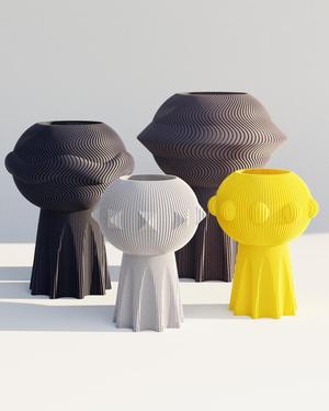 UFO SHIPS VASES
