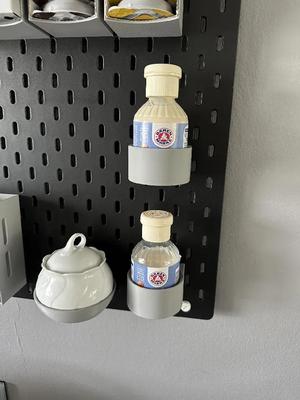 Coffee Milk Holder for IKEA Skadis Pegboard   