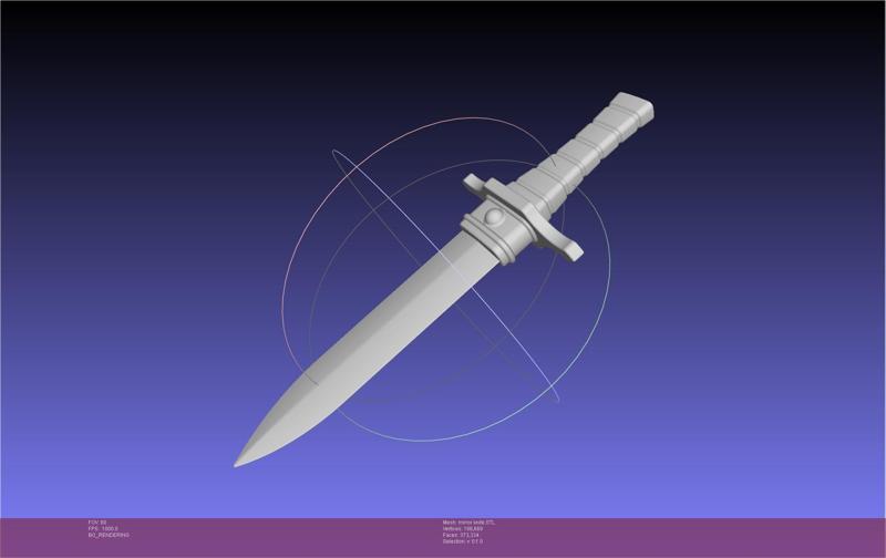 Attack On Titan Lost Girls Mirror Man Knife