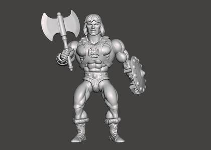 HE-MAN MOTU ACTION FIGURE ORIGINS COMPLETE