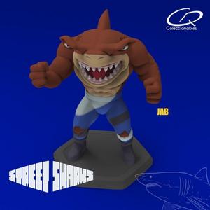 Street Sharks - Jab - Full Figure