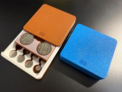 Easy Coin Cell / Button Battery Case   