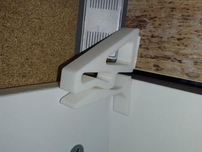 Simple 2-Part Drawer Stopper – Holds Drawer Closed