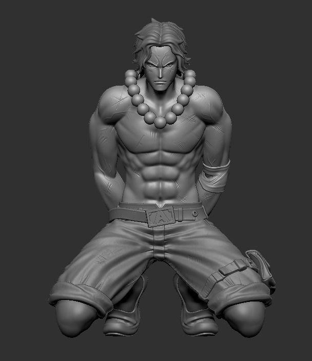 Onepiece Ace execution