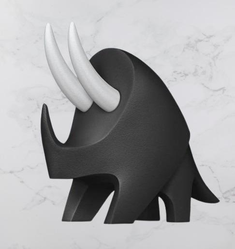 Triceratops DIno Creature Figure Fan Art Toy