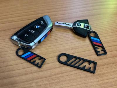 BMW M keychain - with or without colors 