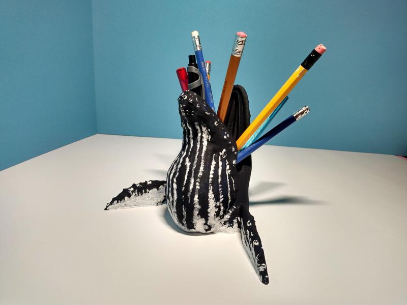 Pen / Pencil Holder / Pot (Humpback Whale)