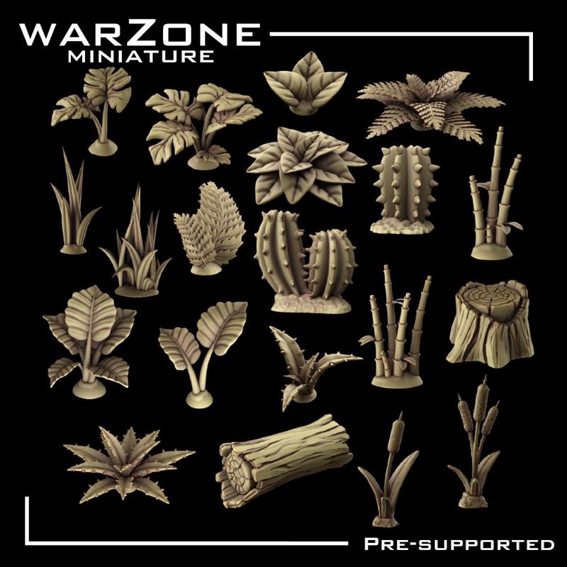 20 Plants and nature basing bits