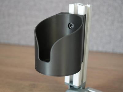 Aluminum Profile Sim Racing Cup Holder