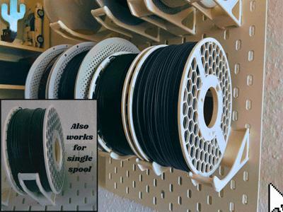 Ikea Skadis Spool Holder