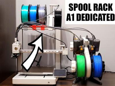 Bambulab A1 spool rack - dedicated