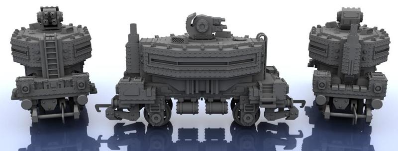 OO Scale Train - Warhammer Style - Single + AA