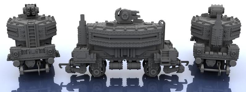 OO Scale Train - Warhammer Style - Single + AA