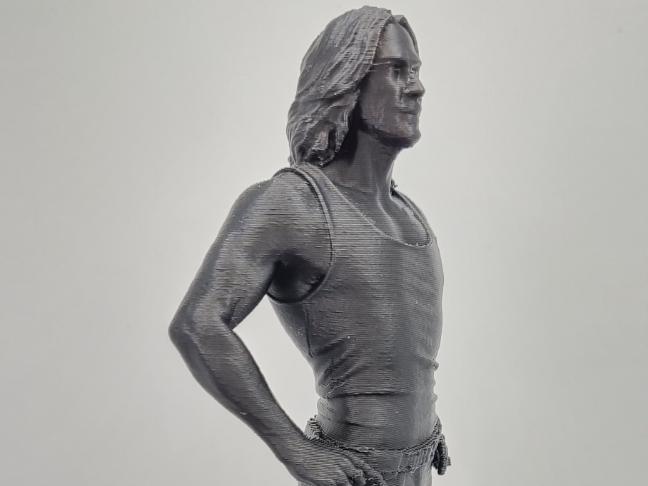 Cyberpunk 2077 - Johnny Silverhand sculpture