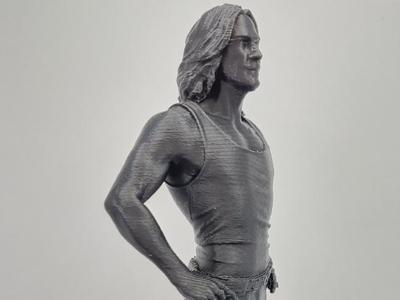 Cyberpunk 2077 - Johnny Silverhand sculpture