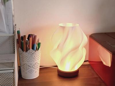 "Waves" Designer Lamp   
