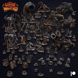 The Lodge of the Wasted | Complete Set - Presupported