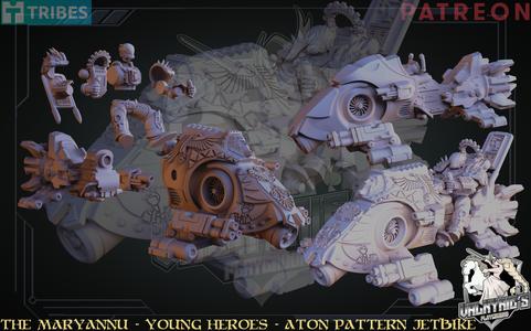  Young Heroes  - The Maryannu -  Aton Pattern Jetbike