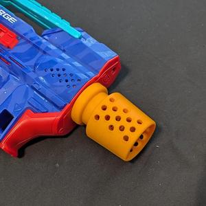 N-Strike Flame Thrower Barrel Attachment - Version One and Two   