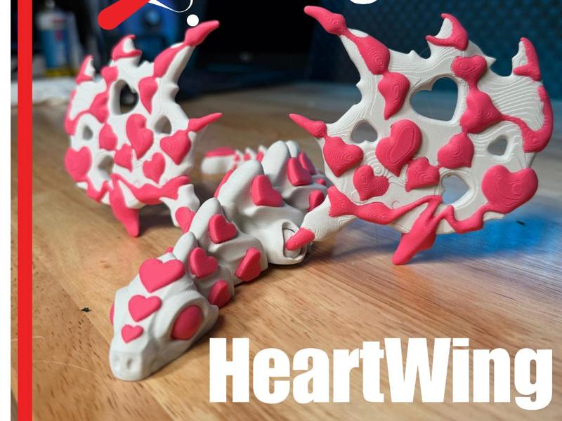 Articulated Dragon 4 – HeartWing 