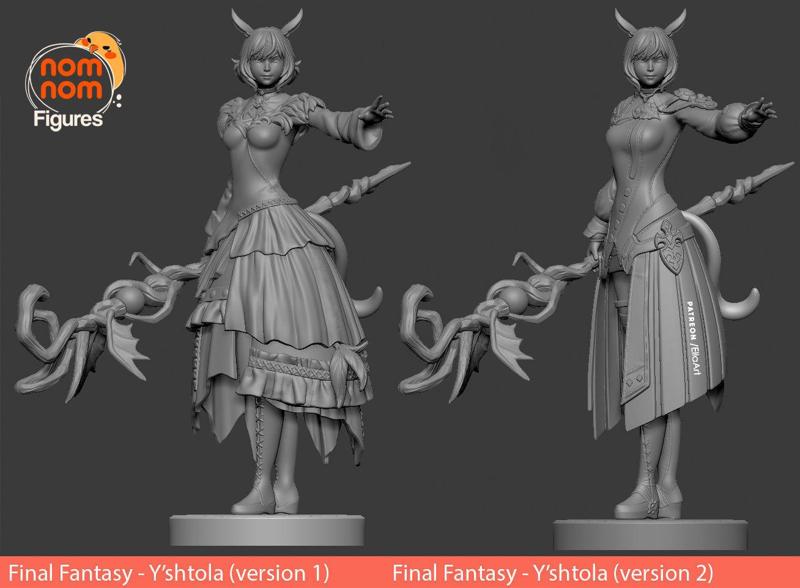 Yshtola Final Fantasy XIV - Version 1 and 2