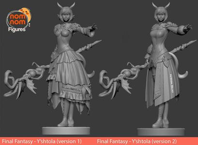 Yshtola Final Fantasy XIV - Version 1 and 2