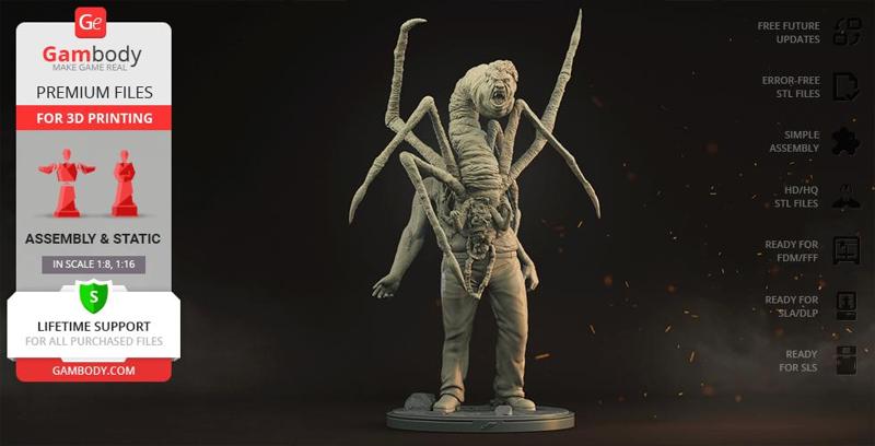 Norris-Thing 3D Printing Figurine | Assembly