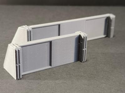 Modular Scifi Wall for Table Top Gaming