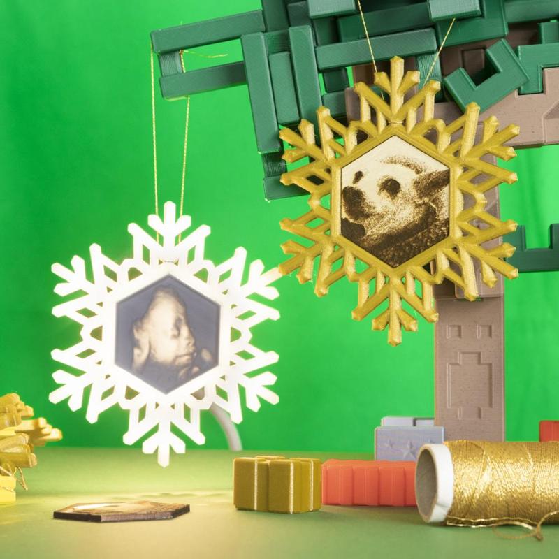 Snowflake Ornament (Customize)