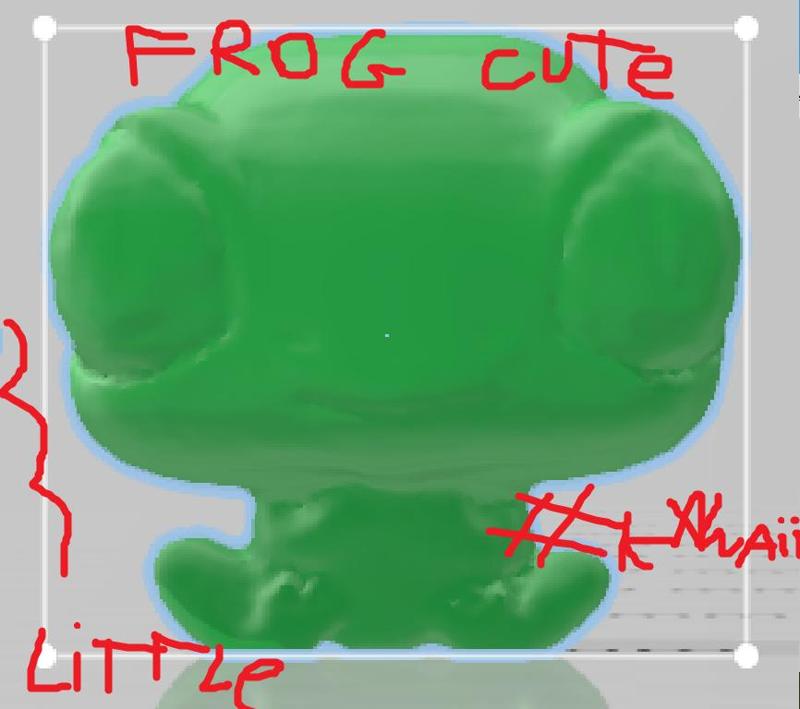 kawaii cute Frog