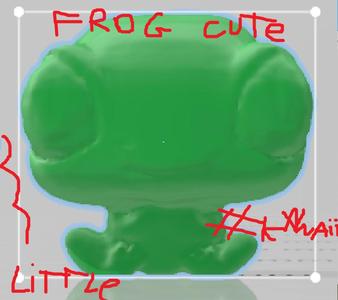 kawaii cute Frog