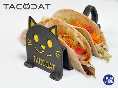Taco Cat taco holder with handle