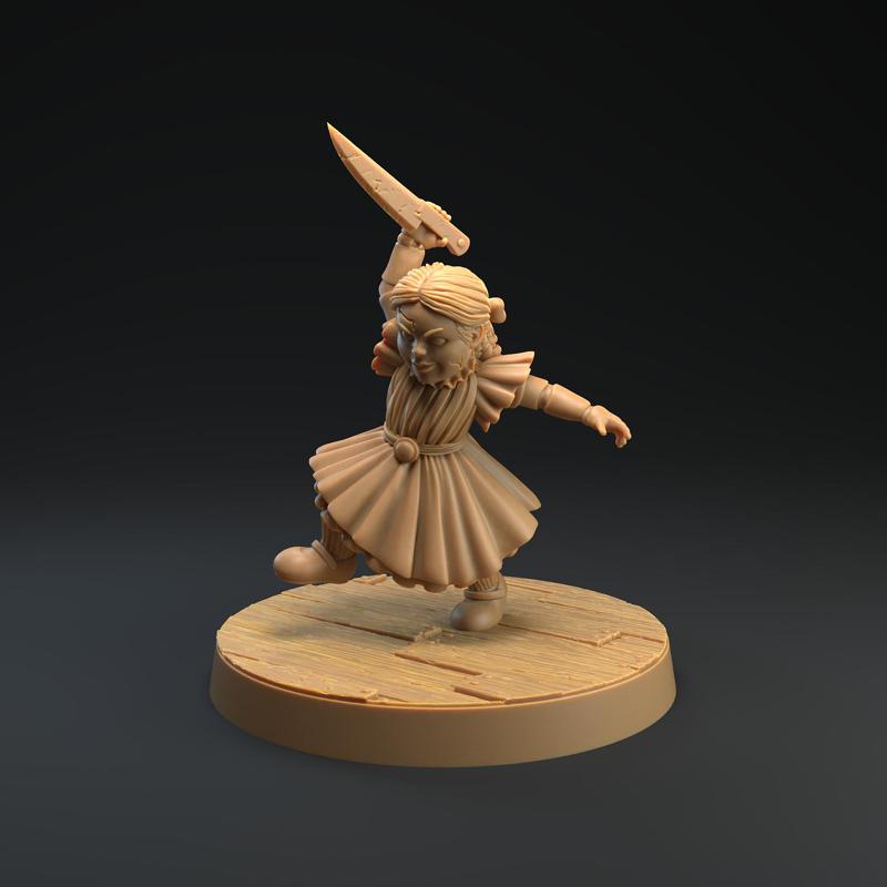 Jumping Animated Doll