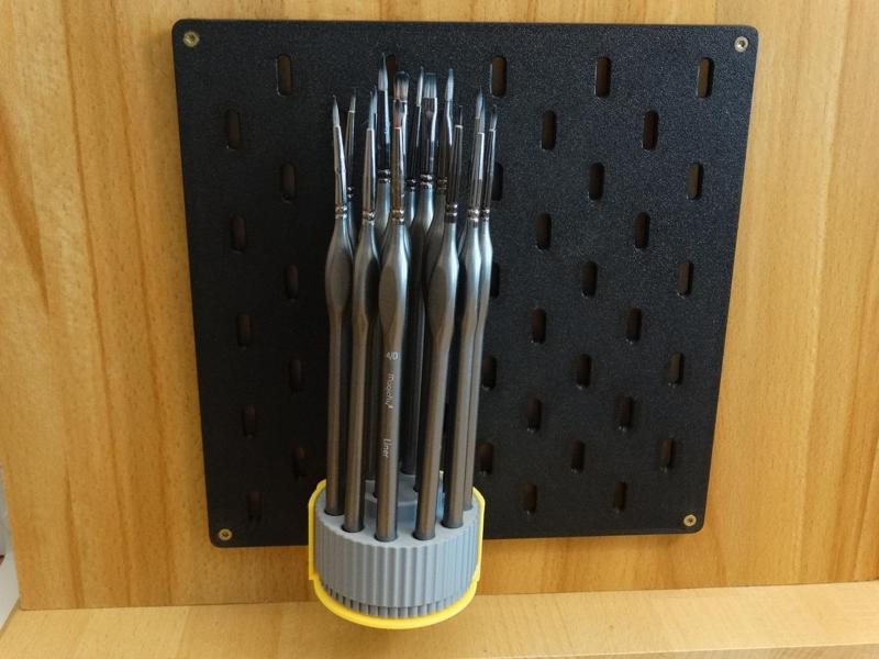 Skadis Brush Holder - Pinselhalter - Paintbrush