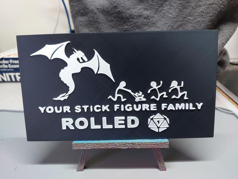 Stick Figure Family 1, D&D