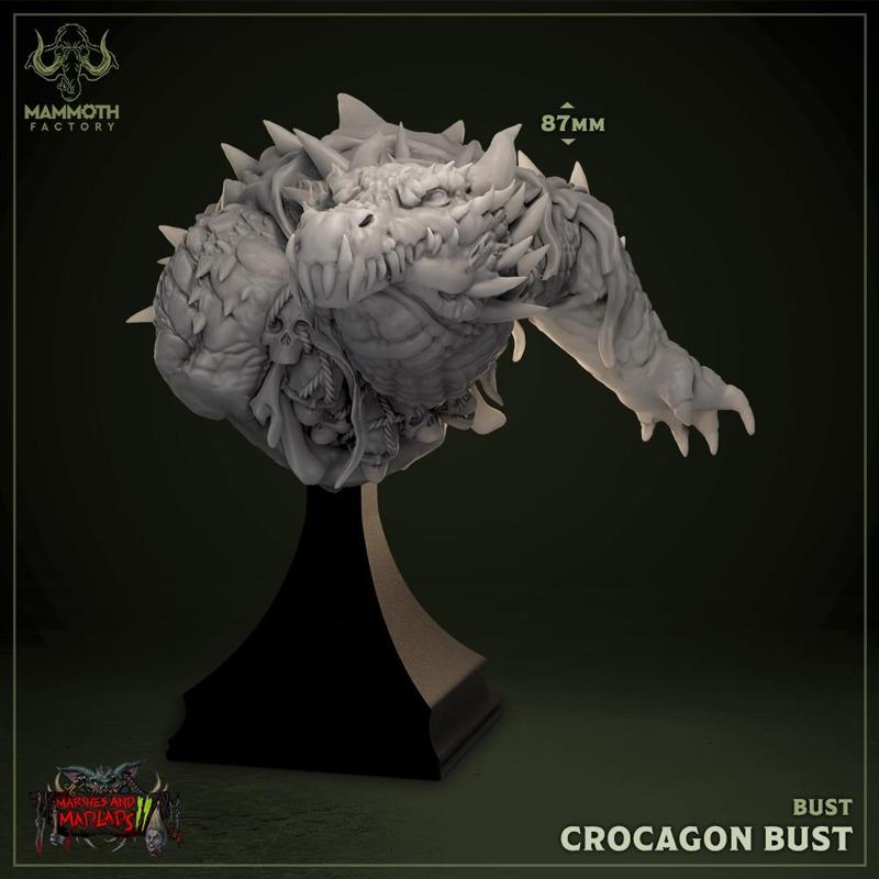 Crocagon Bust