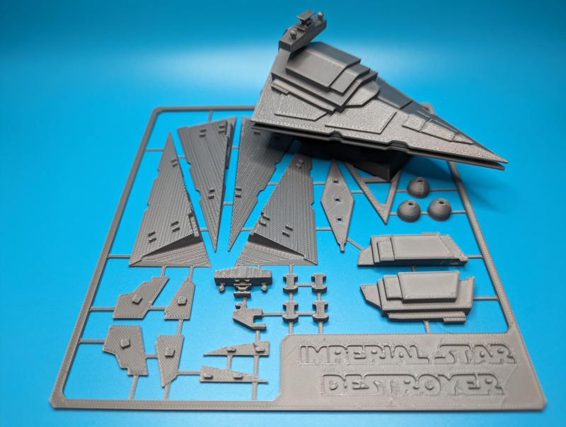 Imperial Star Destroyer Kit Card - Star Wars