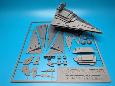 Imperial Star Destroyer Kit Card - Star Wars