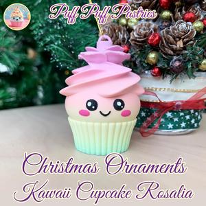 Christmas Ornaments Kawaii Cupcake Rosalia