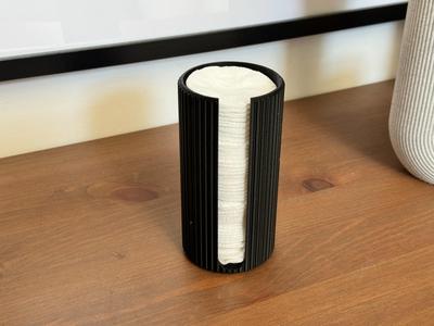 Modern Cotton Pad Holder