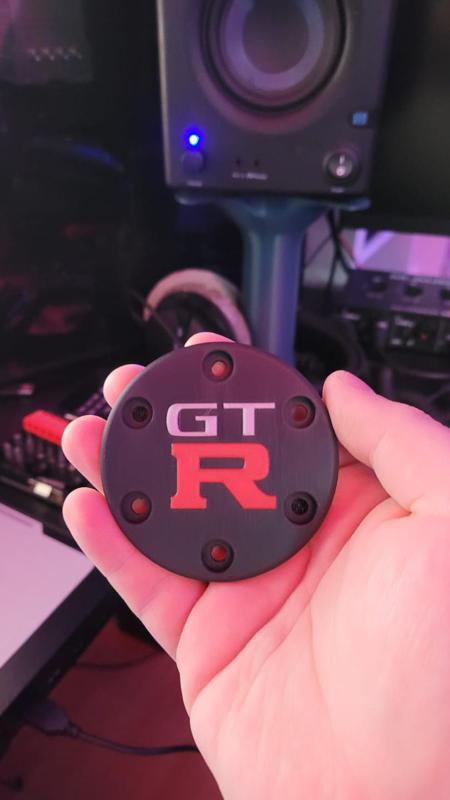 Nissan GT-R Logitech G27 Center Logo