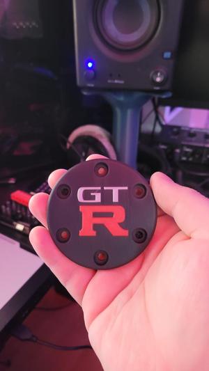 Nissan GT-R Logitech G27 Center Logo