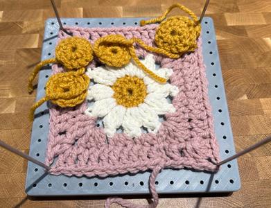 Crochet Blocking Board 14x14pins by 14mm