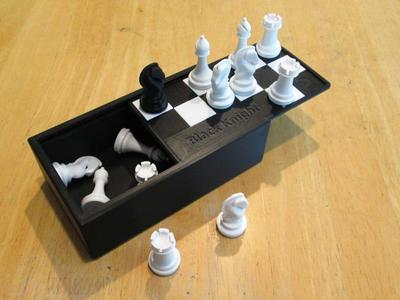 Travel Box For Black Knight Puzzle